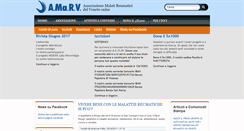 Desktop Screenshot of amarv-veneto.it
